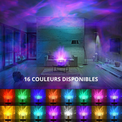 HaloCube - Lumière douce à effet vague